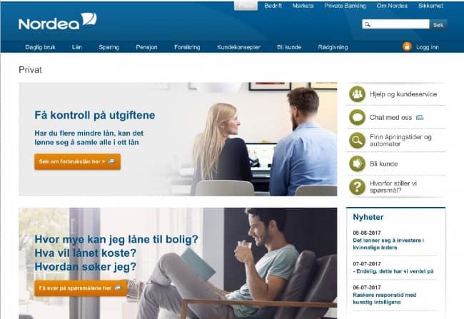 Nordea Bank - Lån opp til 10 000 000 kr