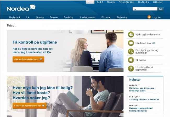 Nordea Bank erfaring og diskusjon 