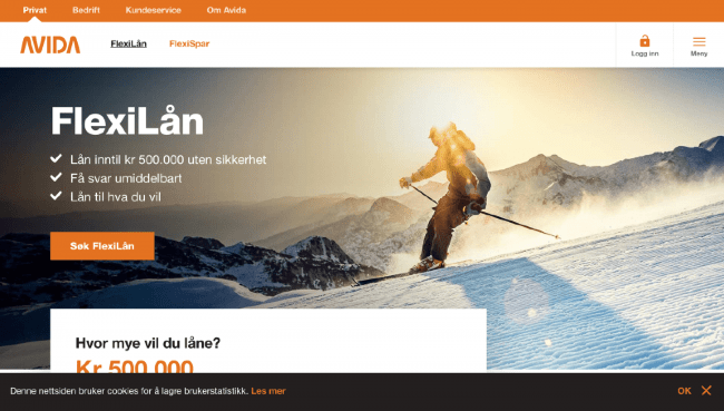 Avida Finans - Lån opp til 500 000 kr