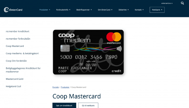 Coop Mastercard erfaring og diskusjon 