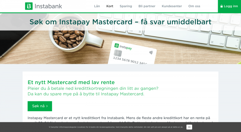 Instabank kredittkort