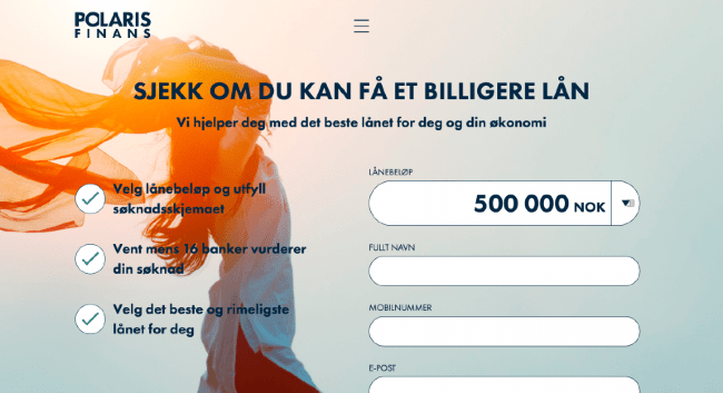 Polaris Finans erfaring og diskusjon 