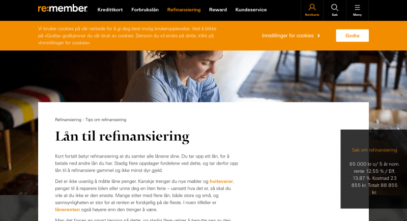 re:member refinansiering